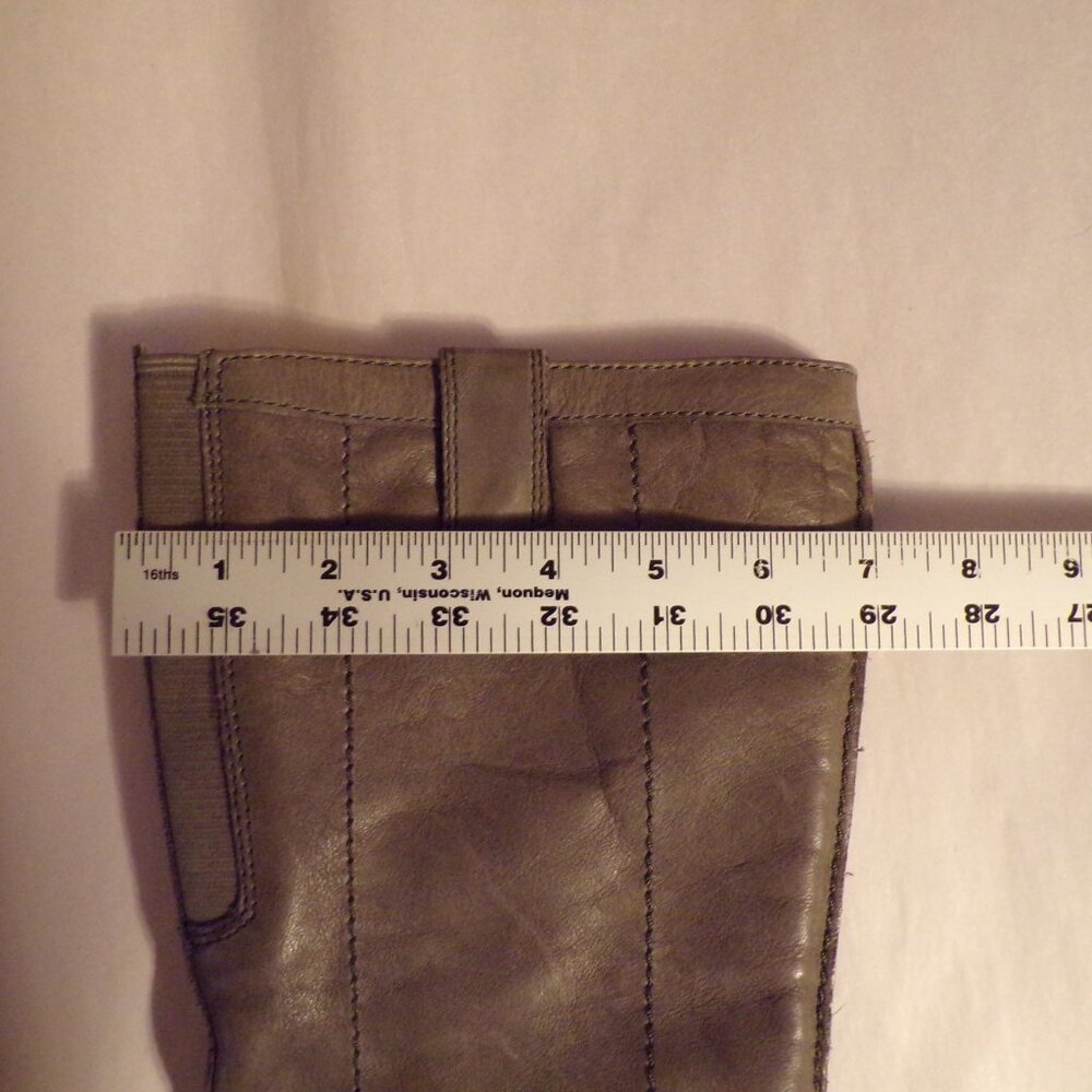Keen Boots Tall Leather Women's Size 7.5 Green - Picture 11 of 11